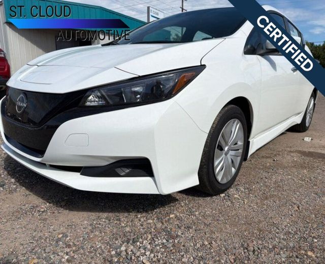 White 2025 Nissan LEAF Hatchback Front-Wheel Drive Automatic