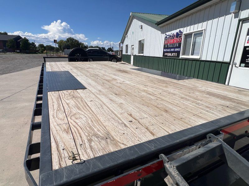 Used 2022 Lamar Trailers 102"X18' Flatbed Trailer Delta Colorado