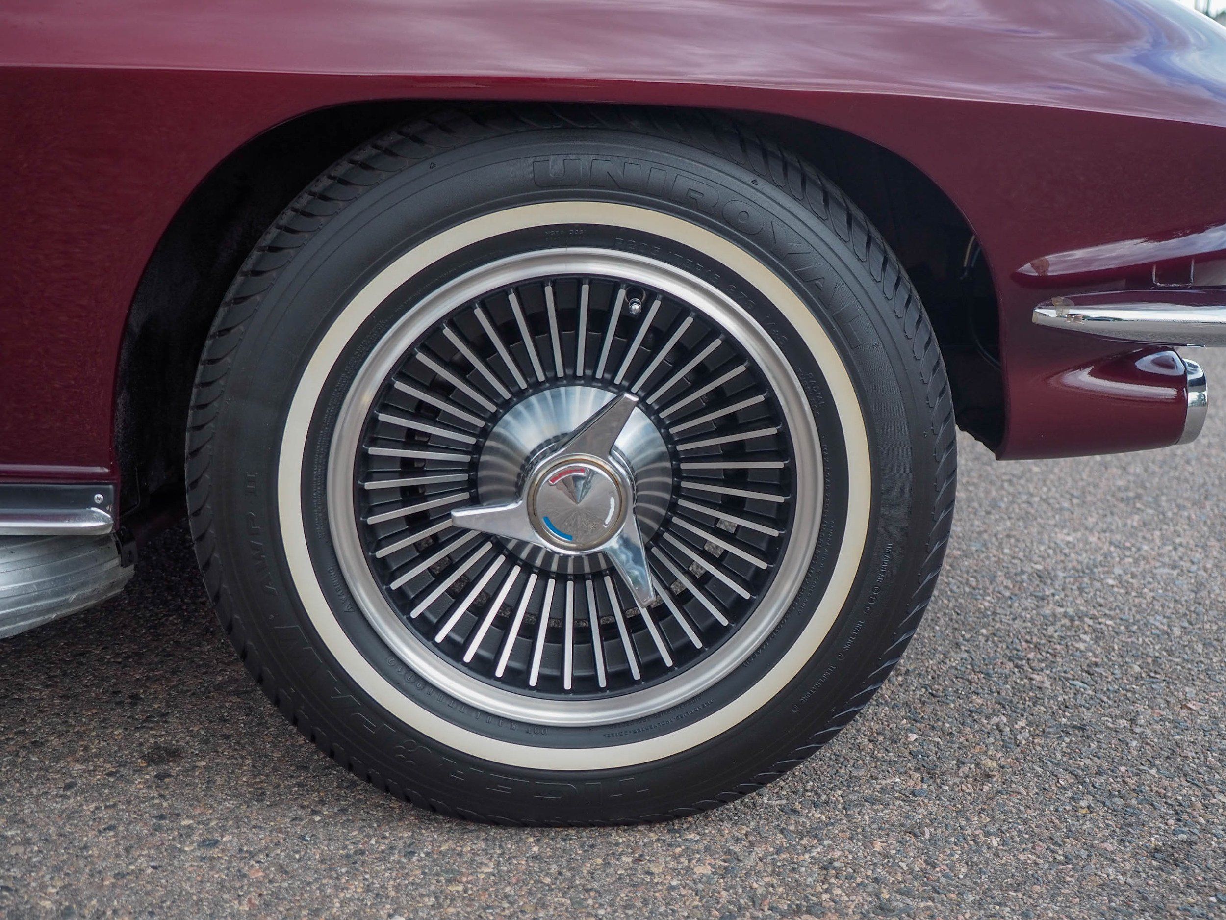 1966 Chevrolet Corvette Maroon Coupe