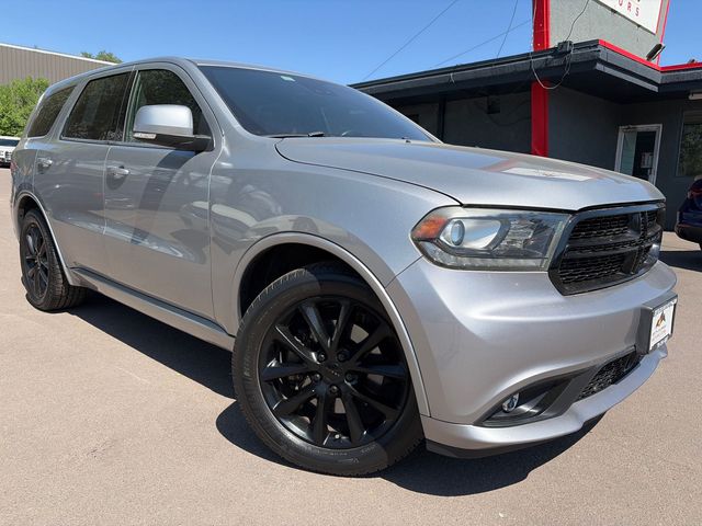 Silver 2017 Dodge Durango SUV / Crossover Rear-Wheel Drive 8-Speed Automatic