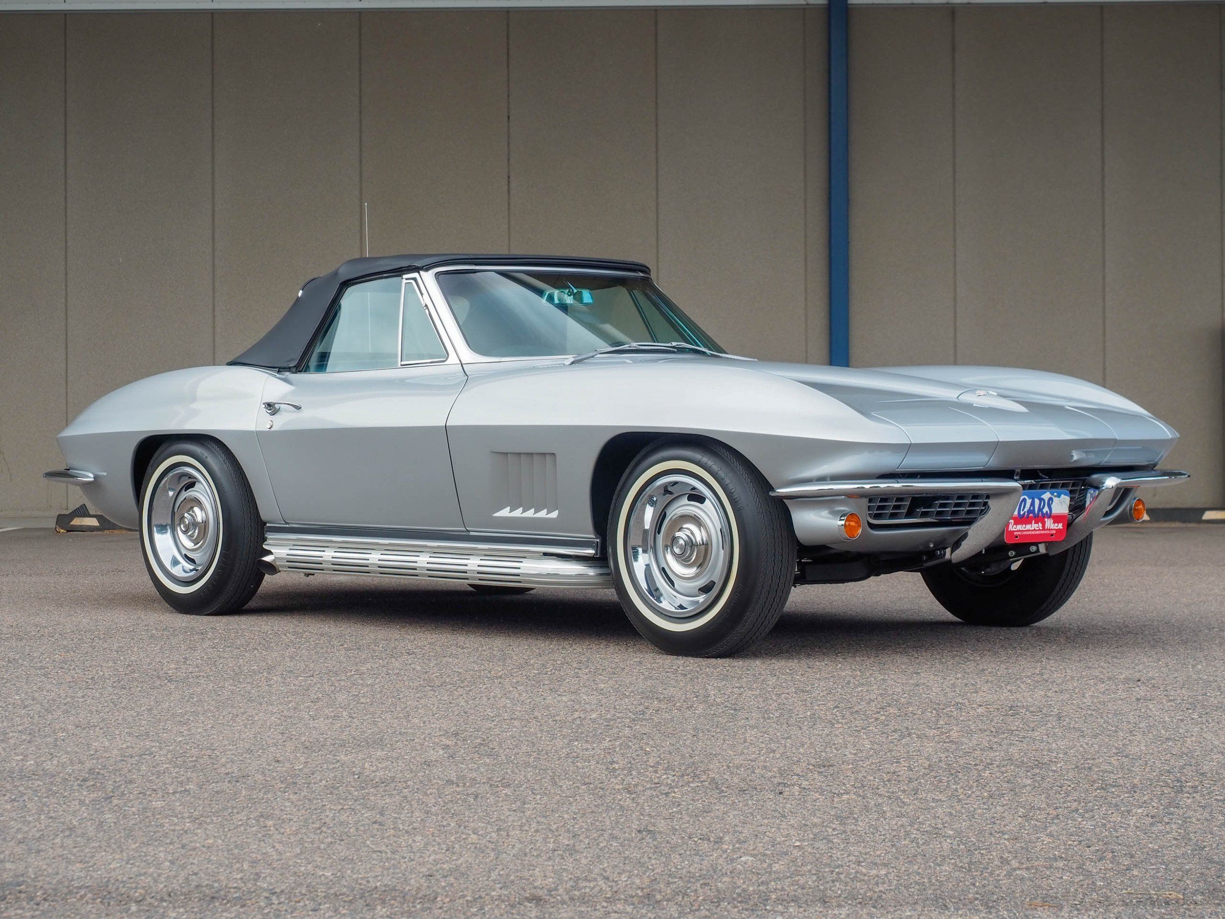 1967 Chevrolet Corvette Silver Convertible