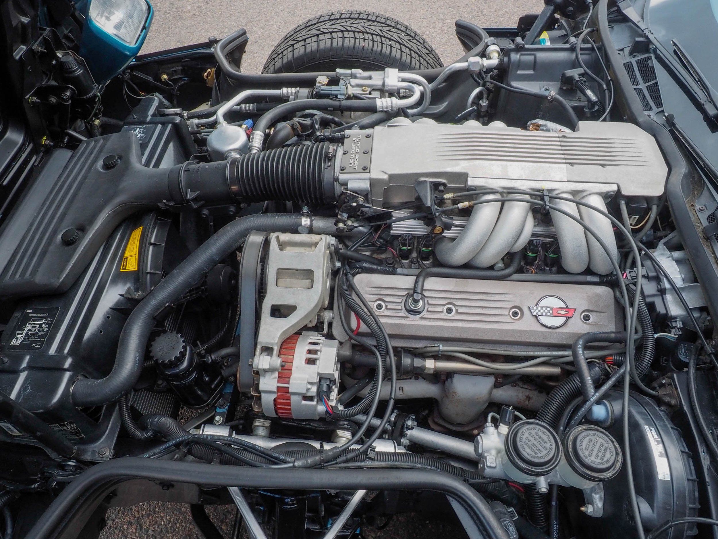 1988 Chevrolet Corvette Blue Coupe