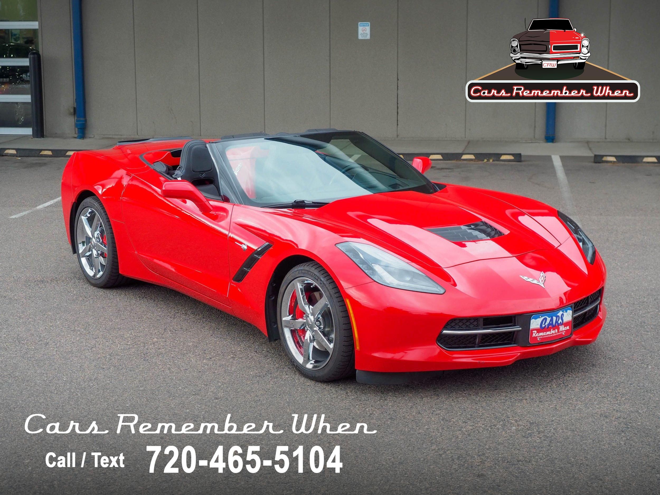 2014 Chevrolet Corvette Stingray Red 