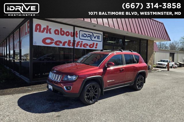 Red 2016 Jeep Compass High Altitude Edition 4WD SUV / Crossover Four-Wheel Drive 6-Speed Automatic