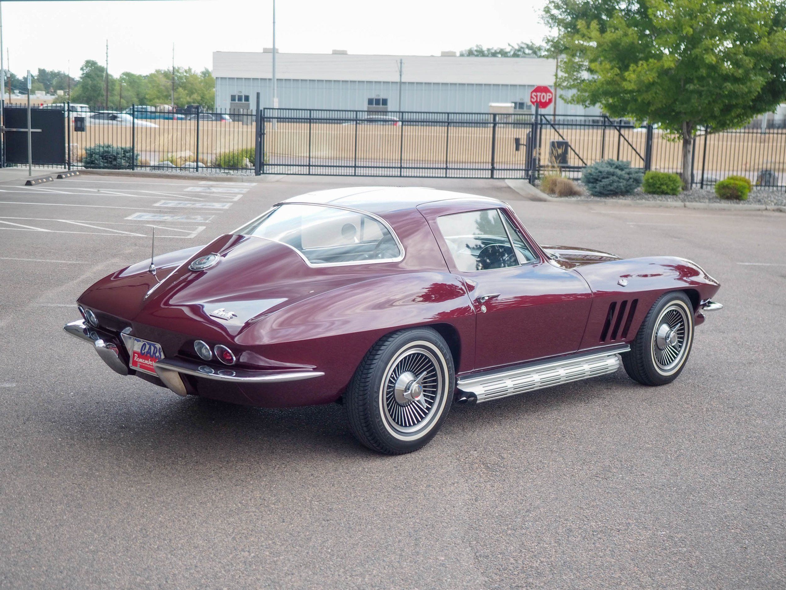 1966 Chevrolet Corvette Maroon Coupe