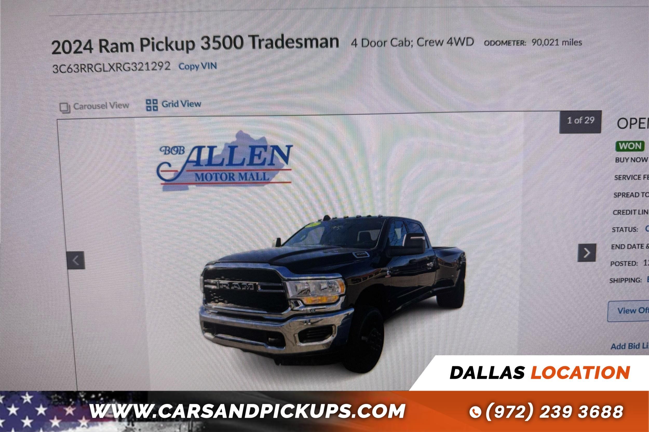 2024 RAM Ram 3500 Pickup Tradesman's photo