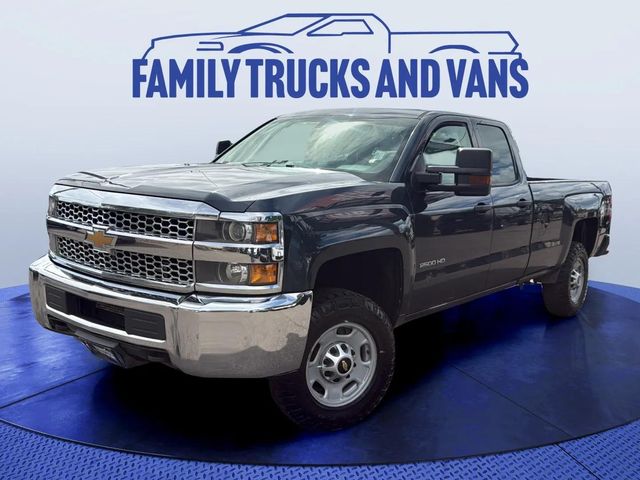 Blue 2019 Chevrolet Silverado 2500HD Pickup Truck Four-Wheel Drive 6-Speed Automatic