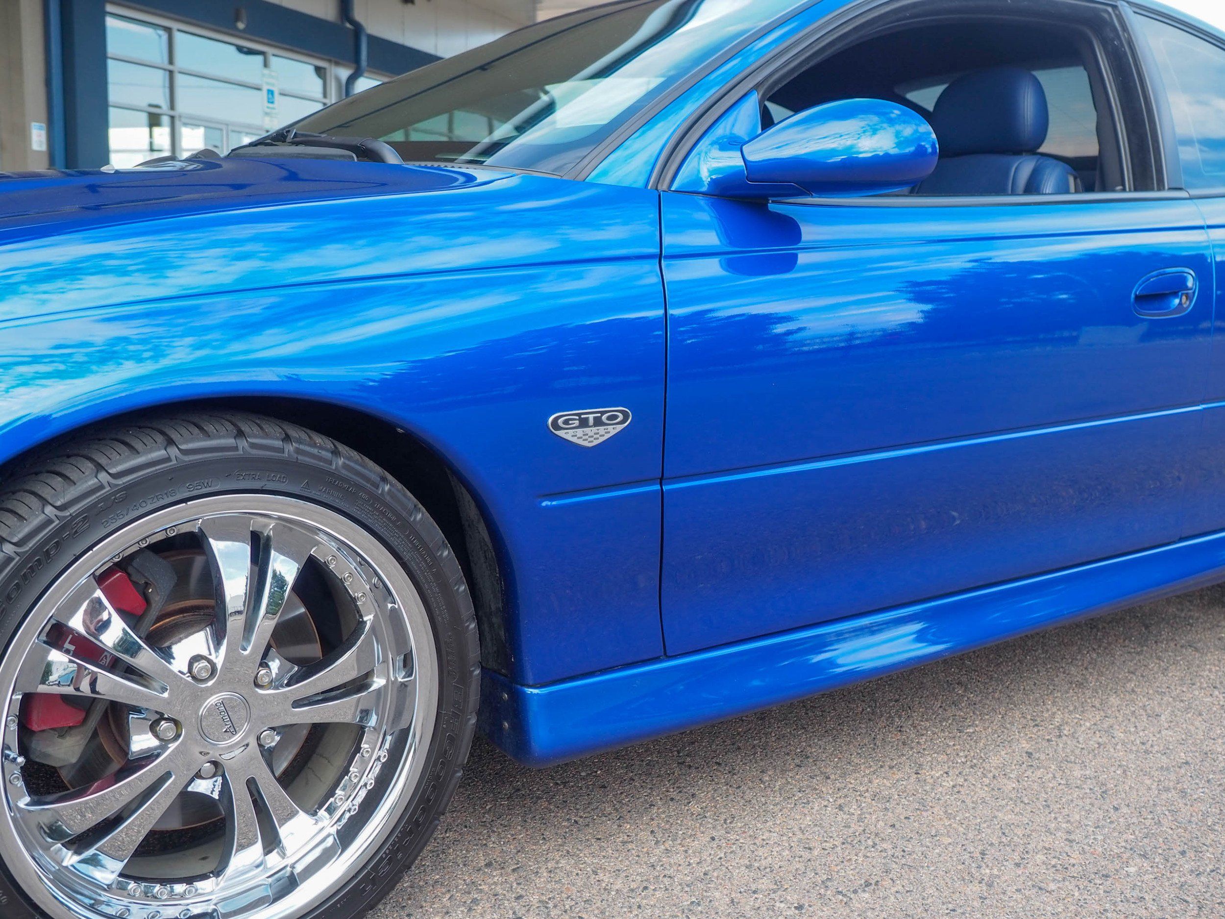 2006 Pontiac GTO Blue 