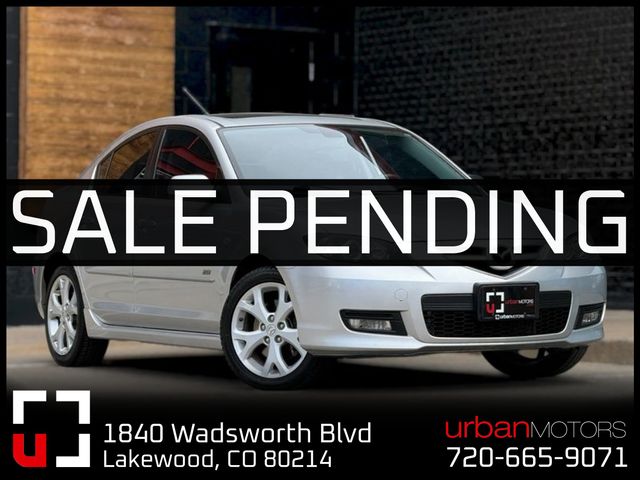 Silver 2007 Mazda MAZDA3 s Grand Touring Sedan Front-Wheel Drive 5-Speed Automatic