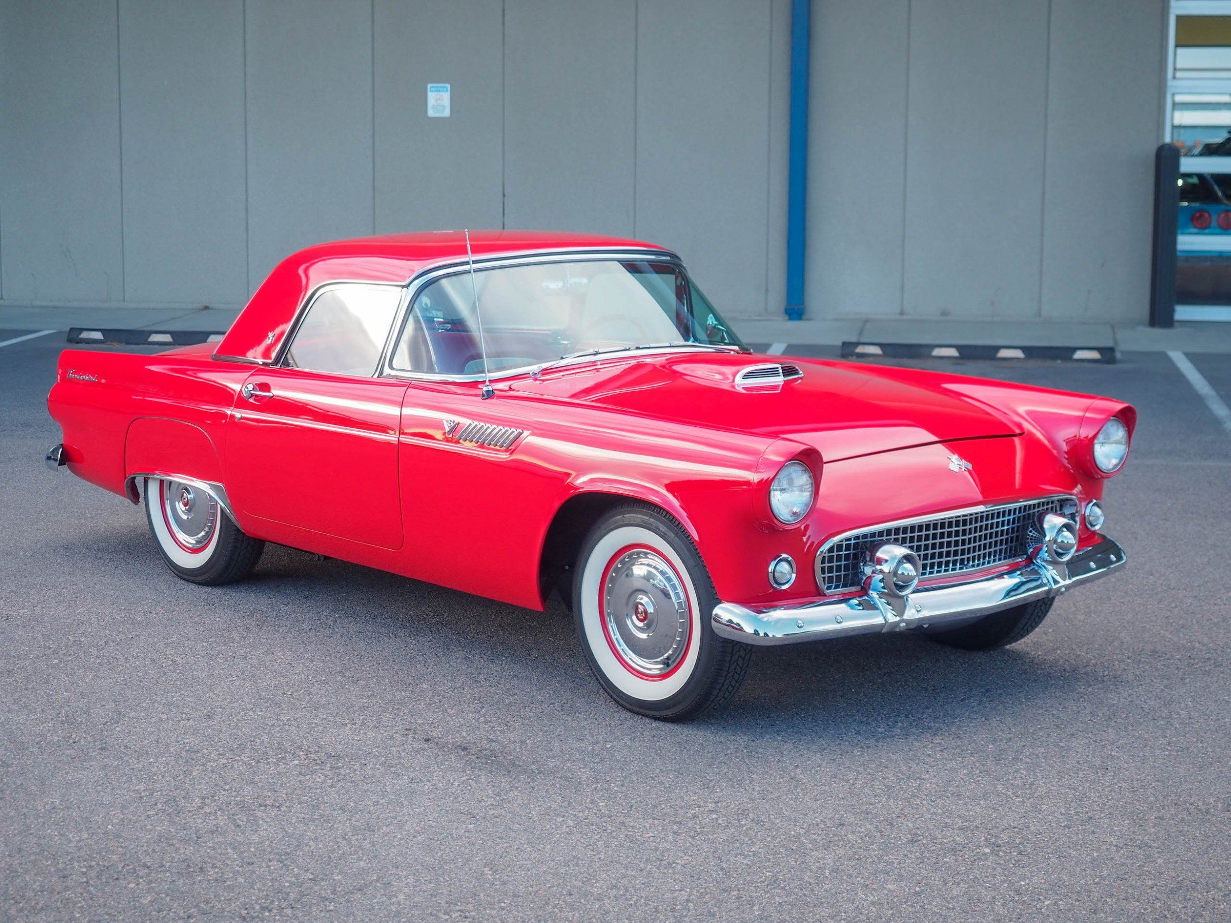 1955 Ford Thunderbird Red 