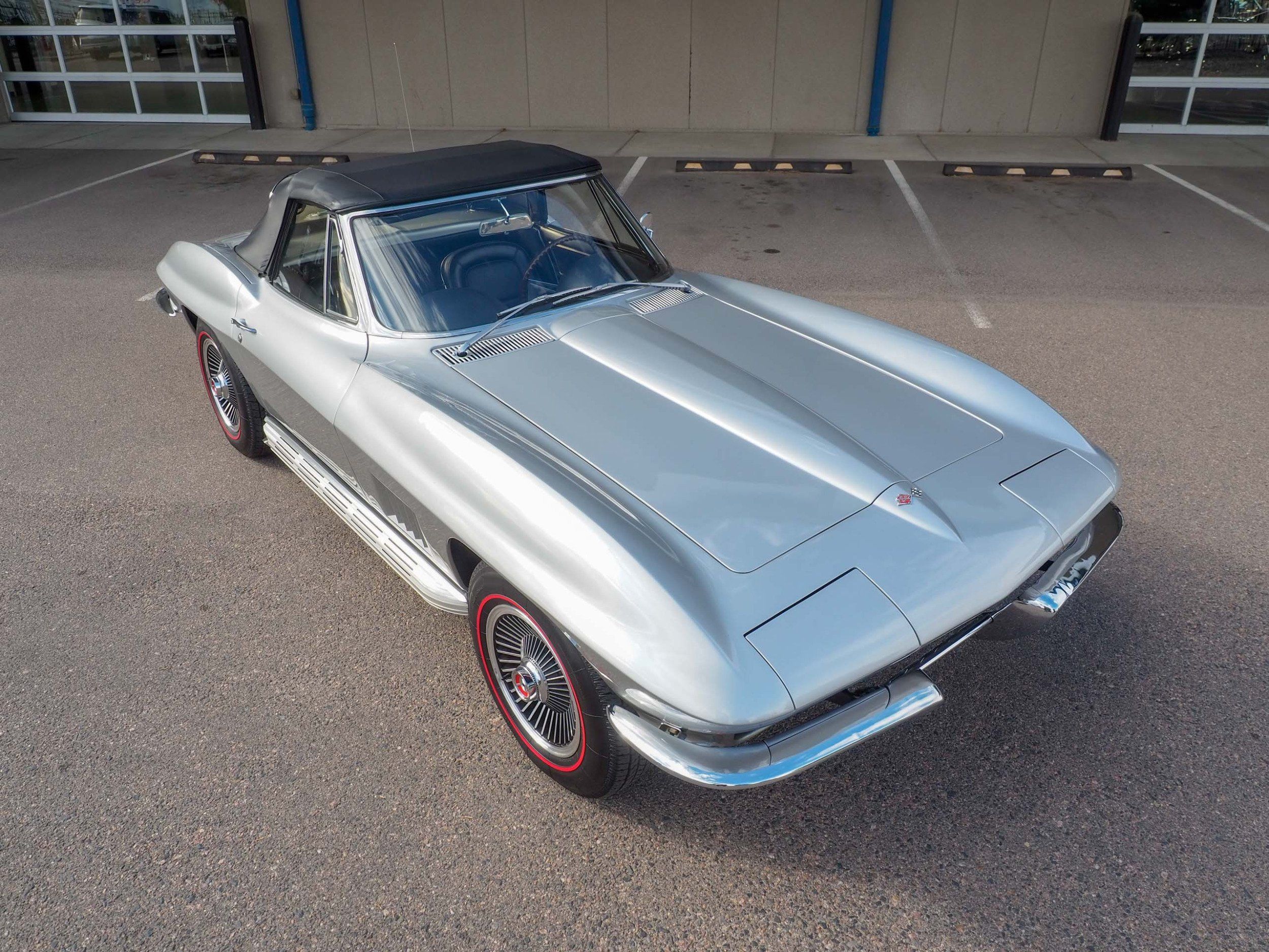 1967 Chevrolet Corvette Silver Convertible