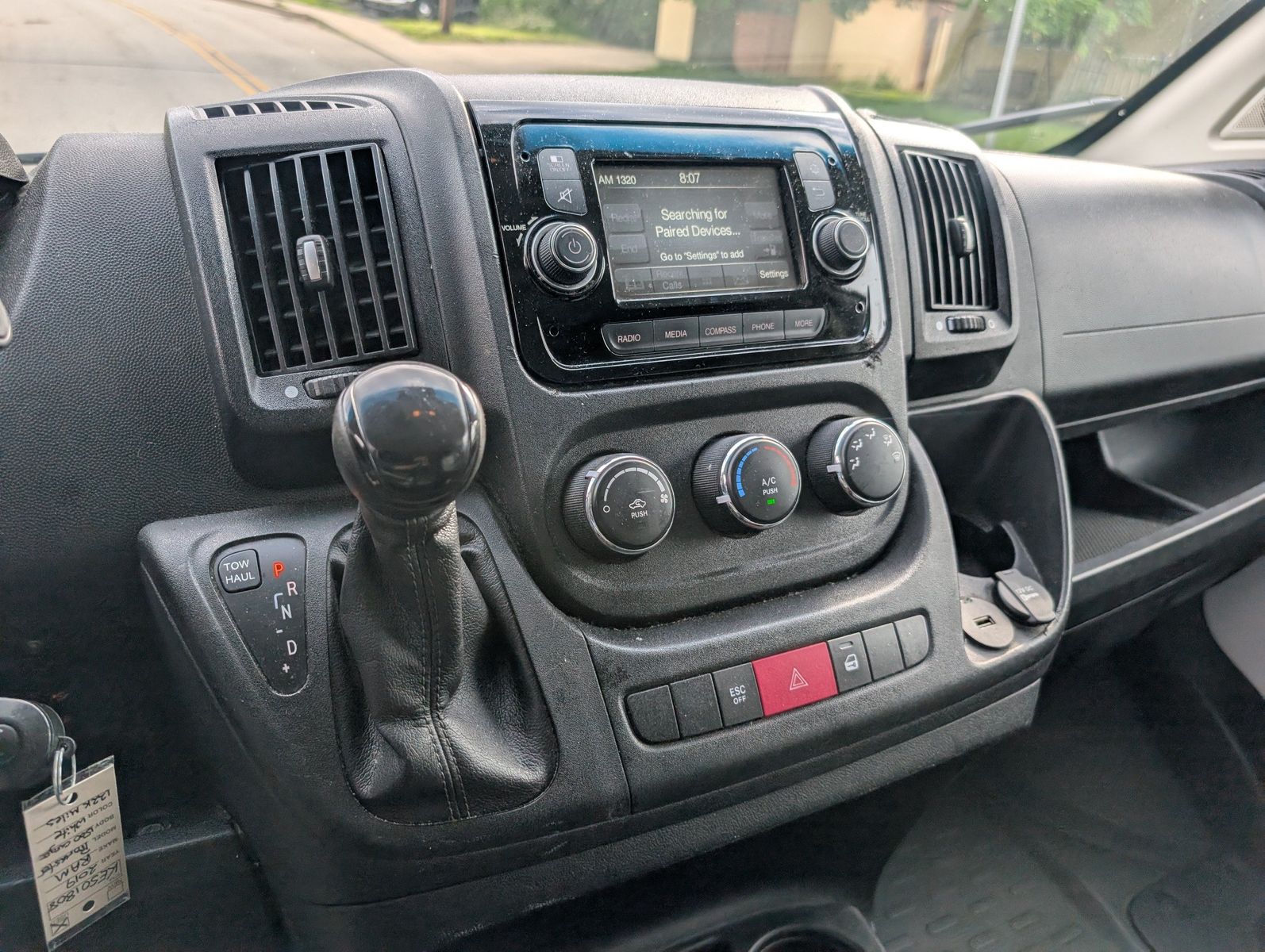 2019 Ram ProMaster 1500 20