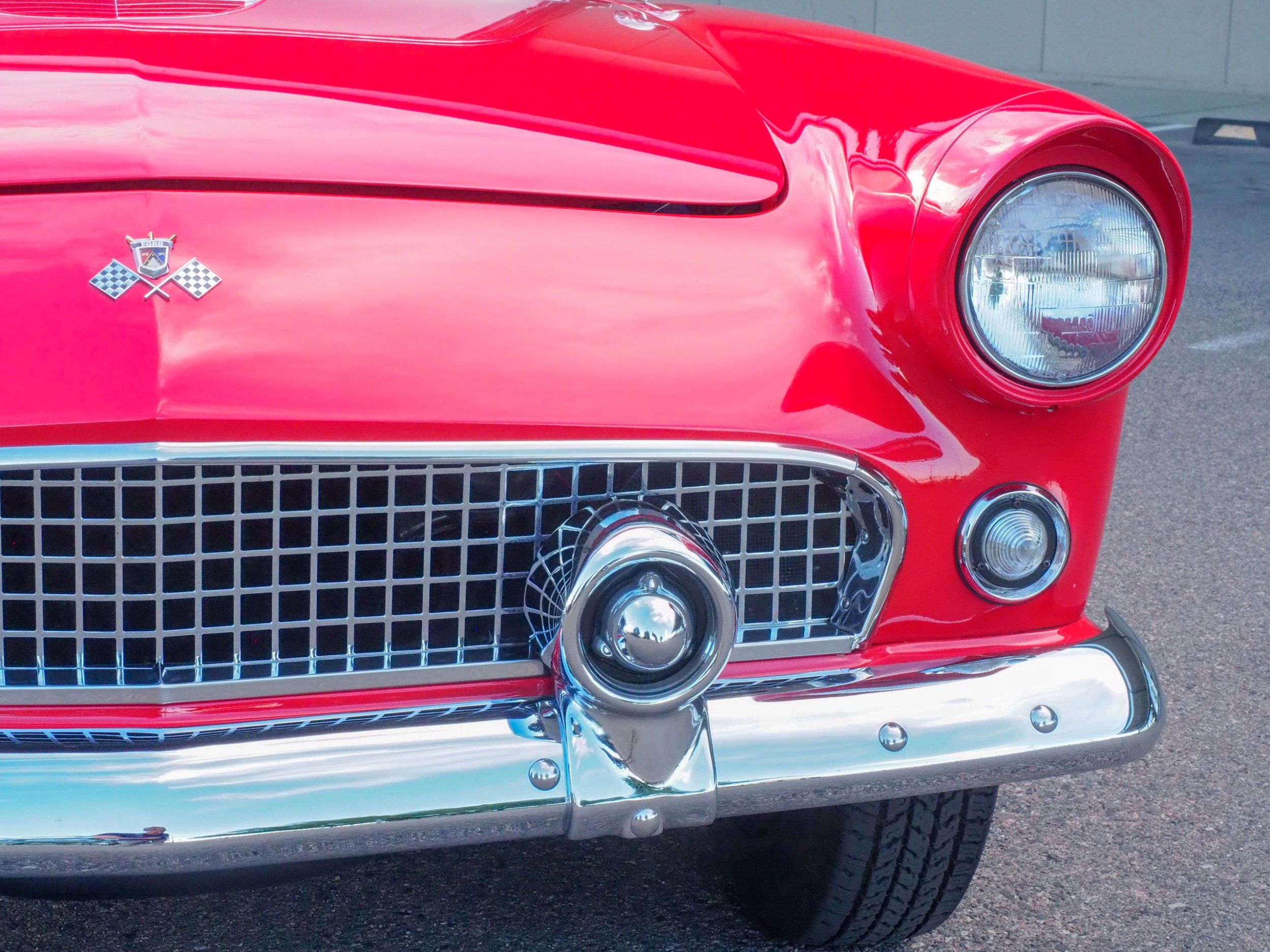 1955 Ford Thunderbird Red 