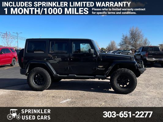 2012 Jeep Wrangler Unlimited Sahara