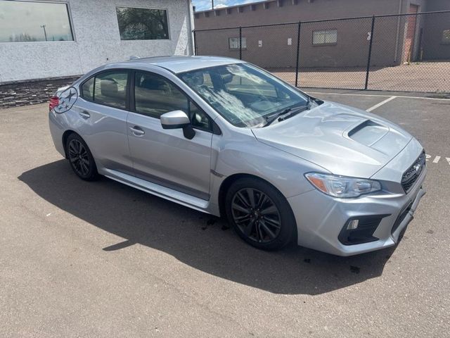 Silver 2018 Subaru WRX Sedan Sedan All-Wheel Drive 6-Speed Manual