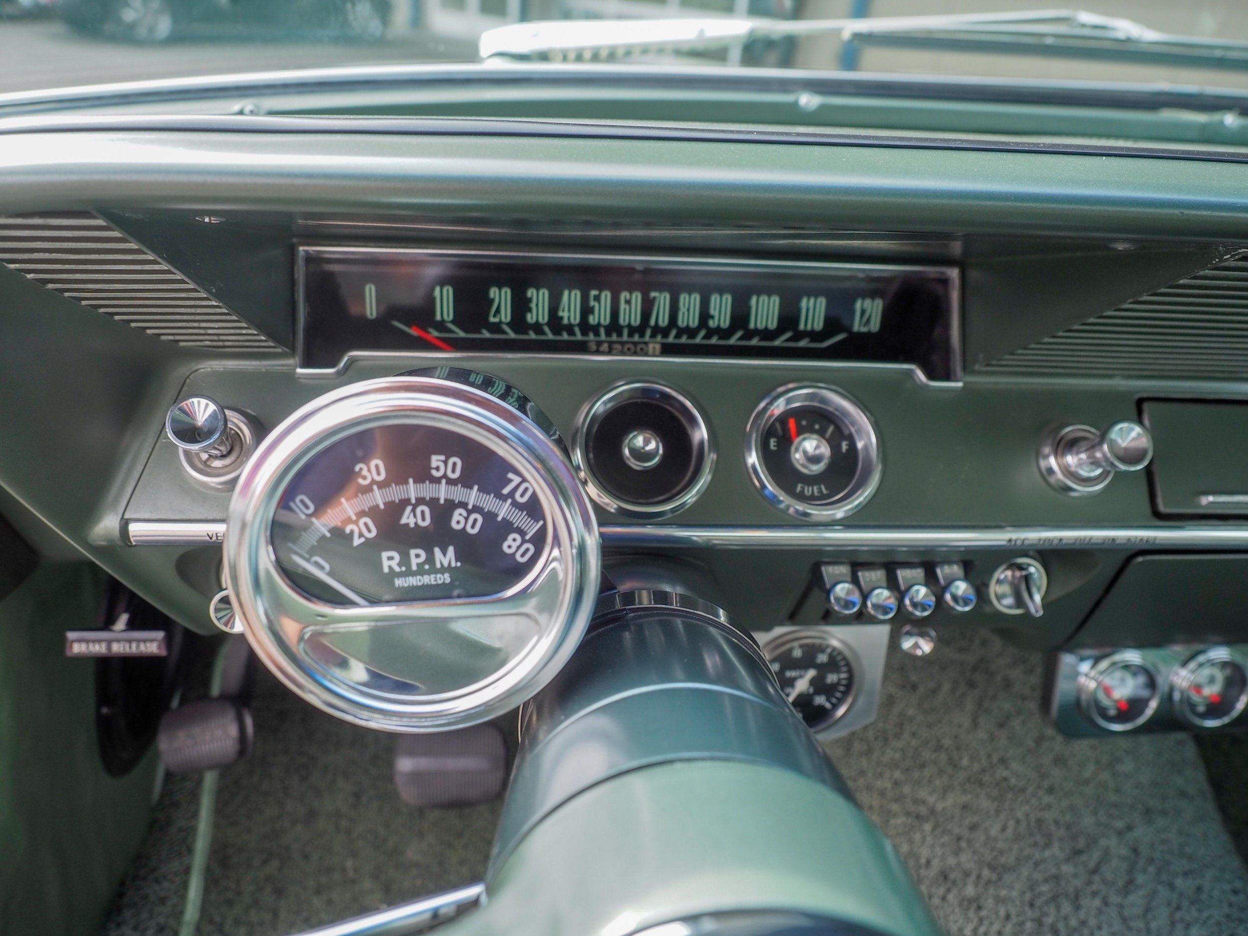 1962 Chevrolet Bel Air Green 