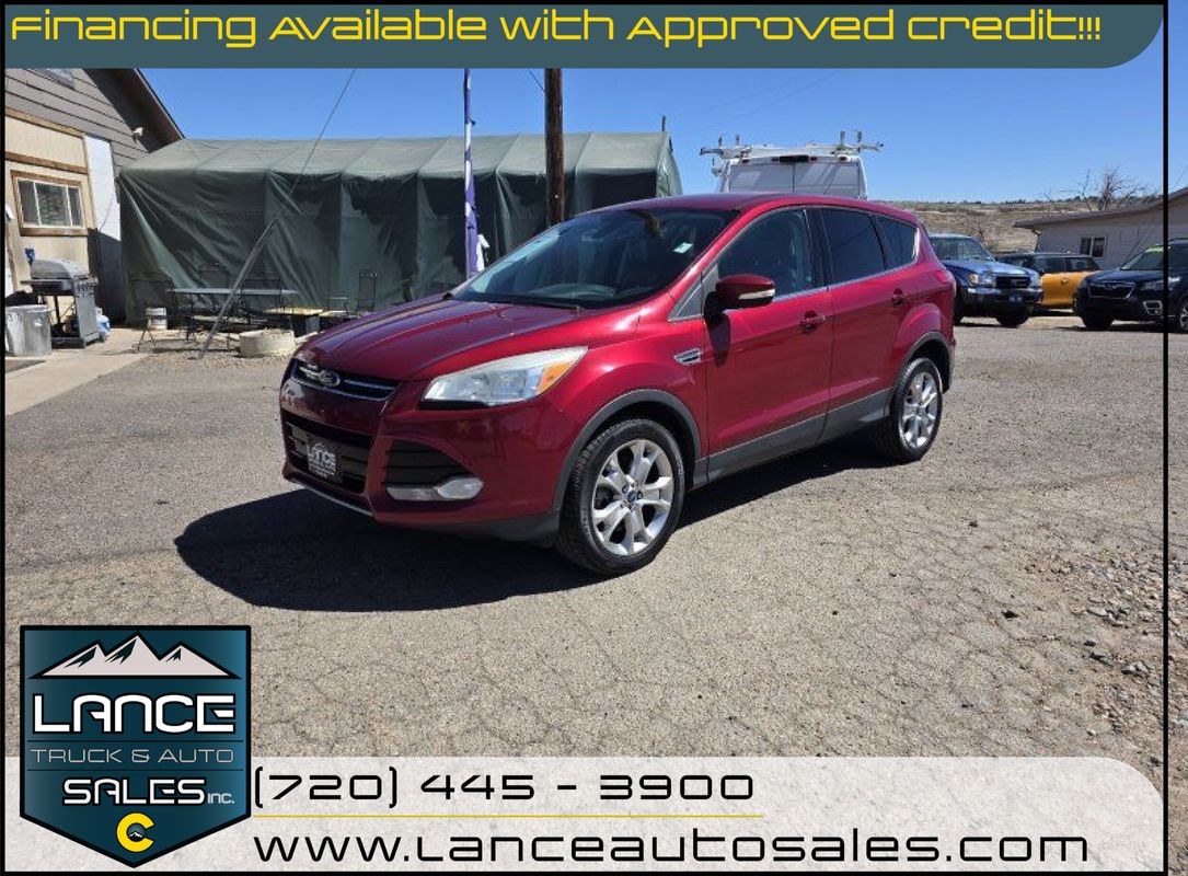 2013 Ford Escape SEL AWD SUV / Crossover All-Wheel Drive 6-Speed Automatic