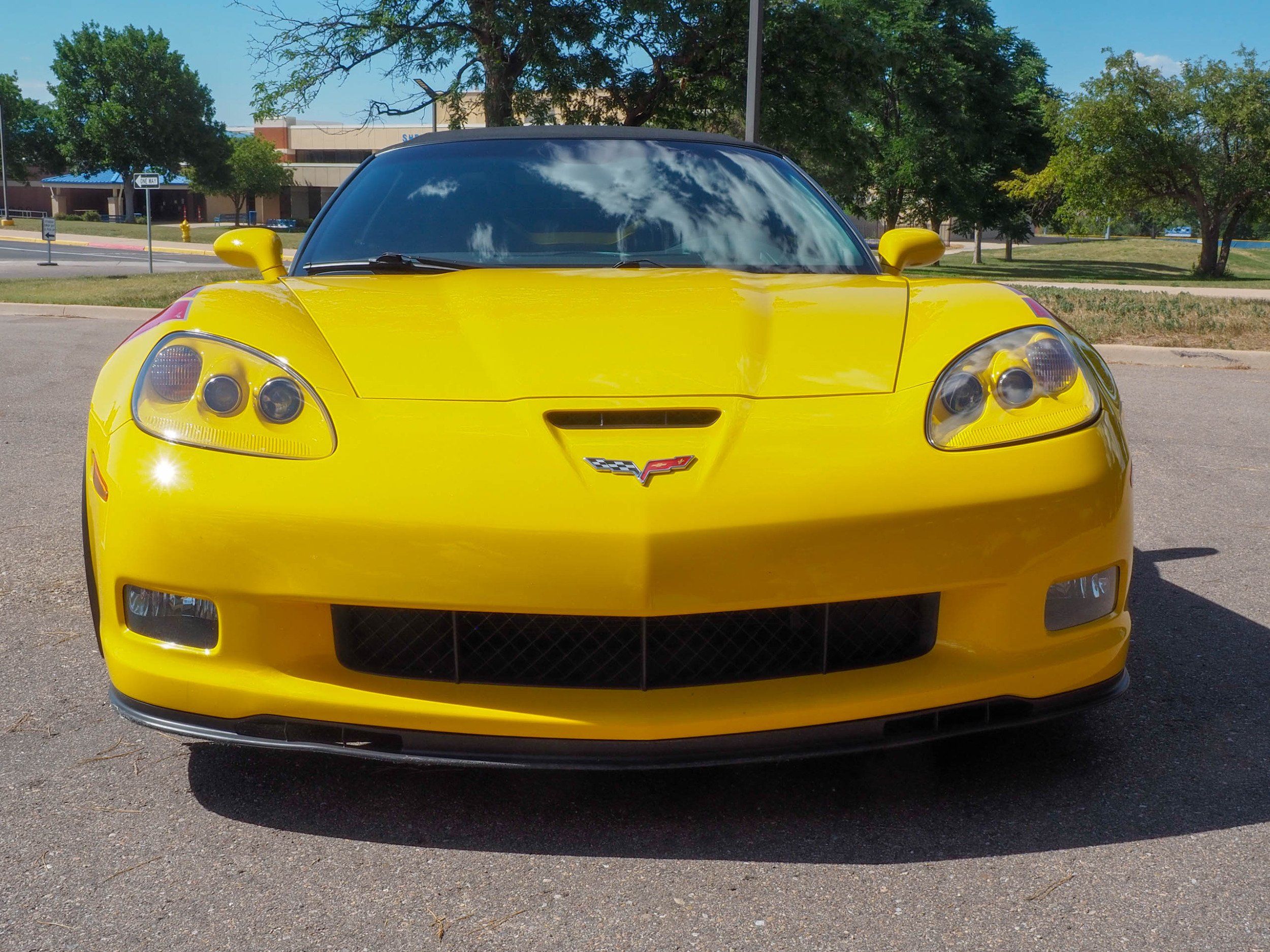 2010 Chevrolet Corvette Yellow Grand Sport