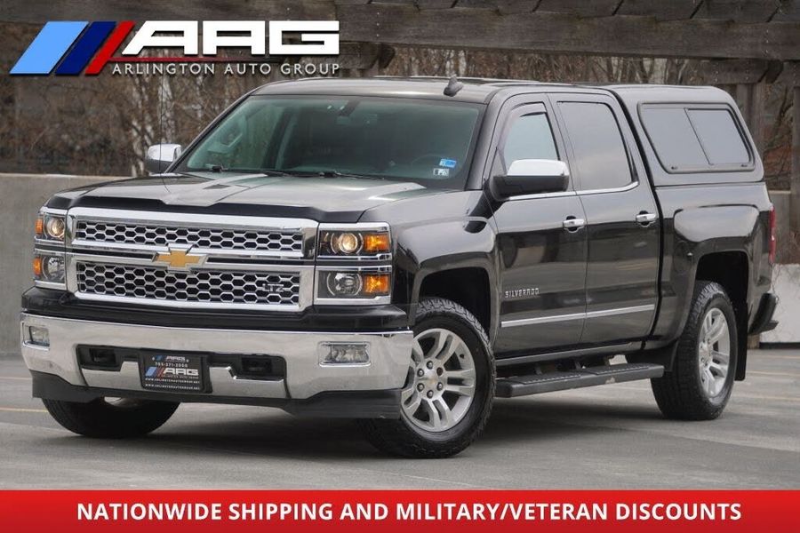 2015 CHEVROLET SILVERADO 1500 CREW  LTZ PICKUP 4D 5 3/4 FT