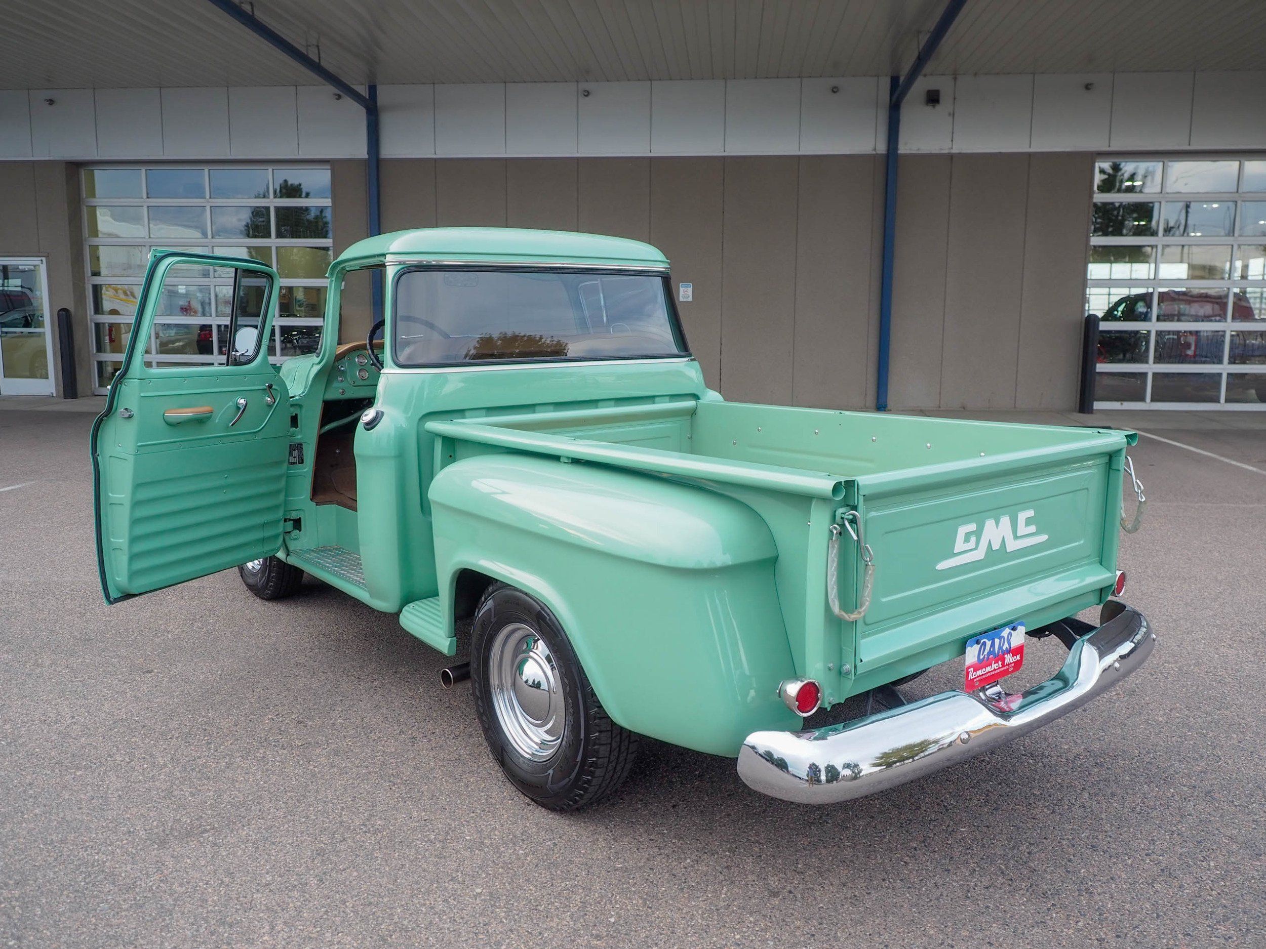 1955 GMC Pickup Green 2nd Series