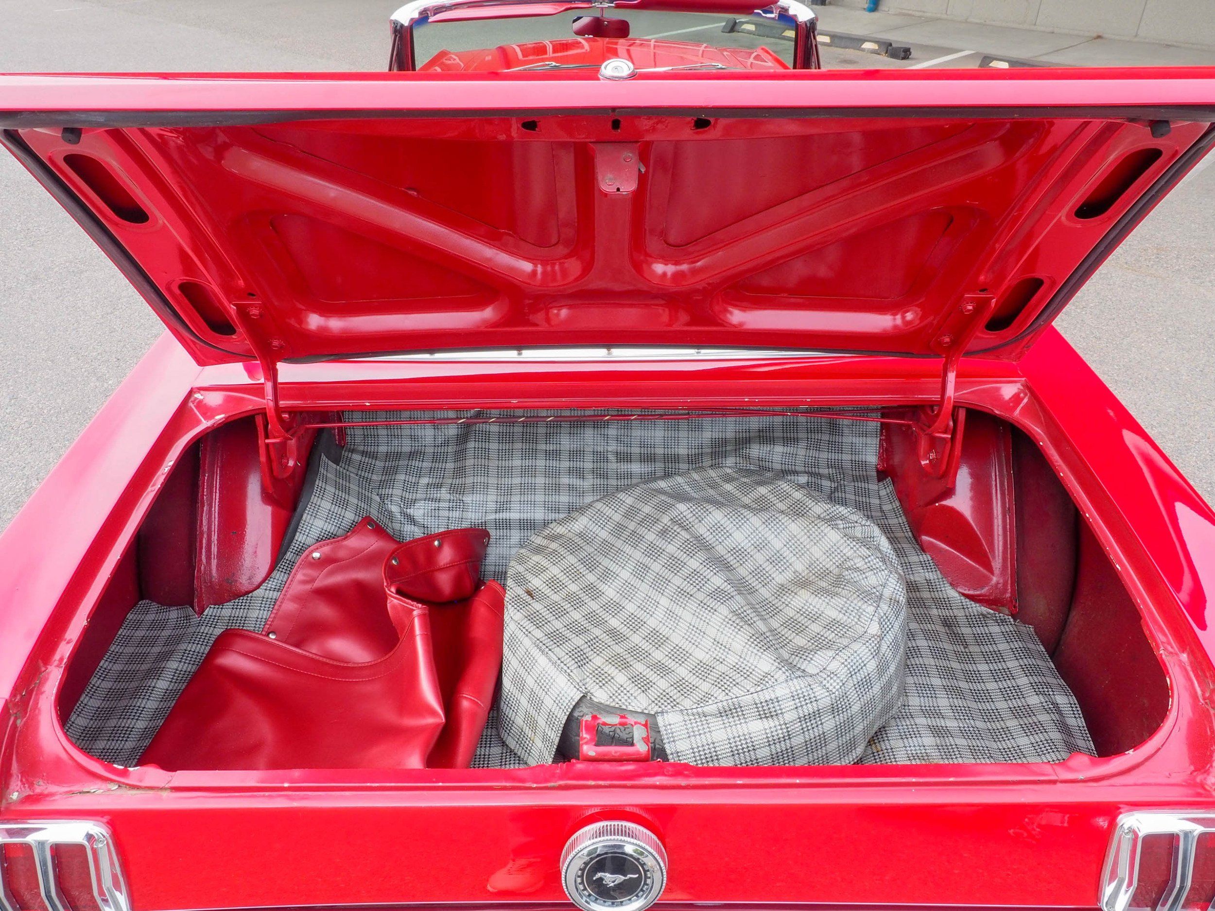1966 Ford Mustang Red Convertible