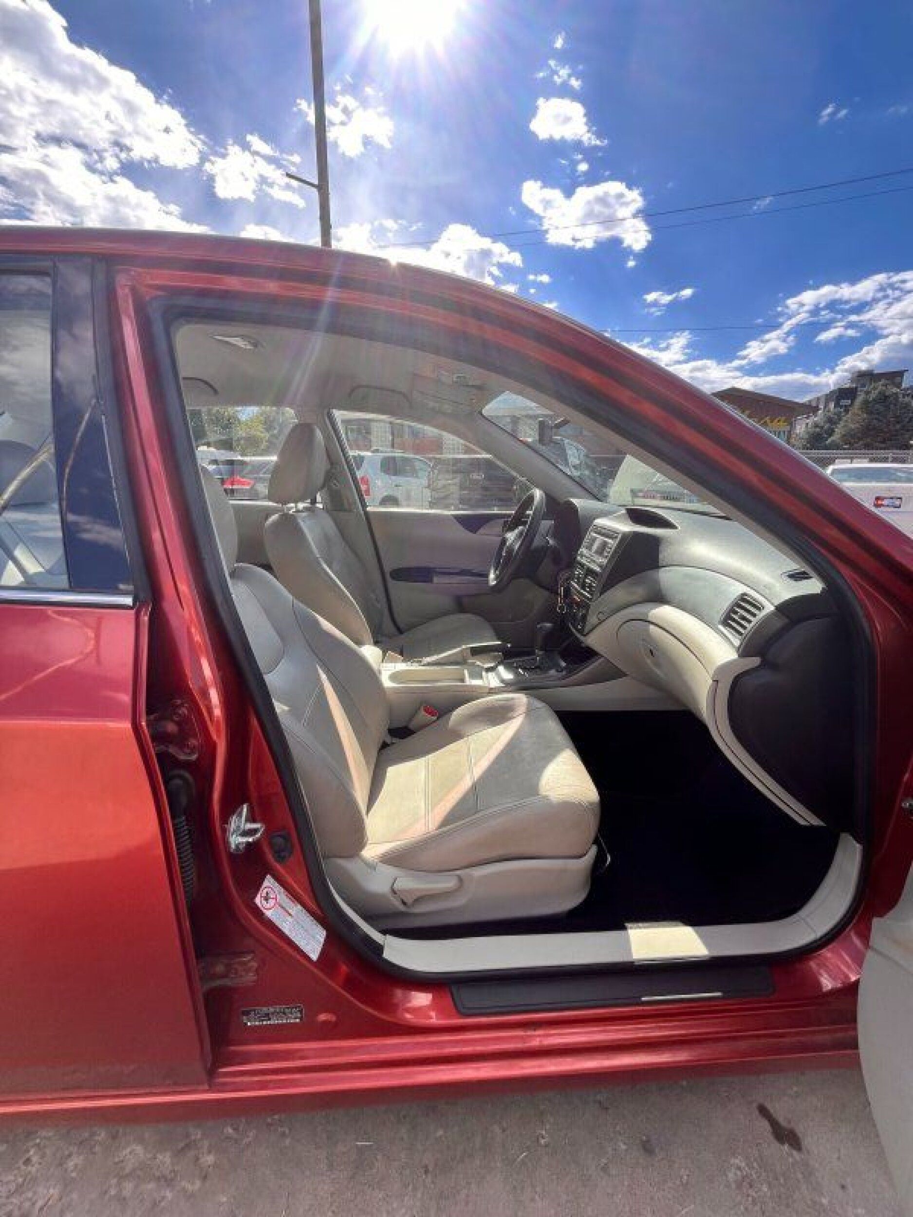2011 Subaru Impreza 2.5i - Red exterior view 7