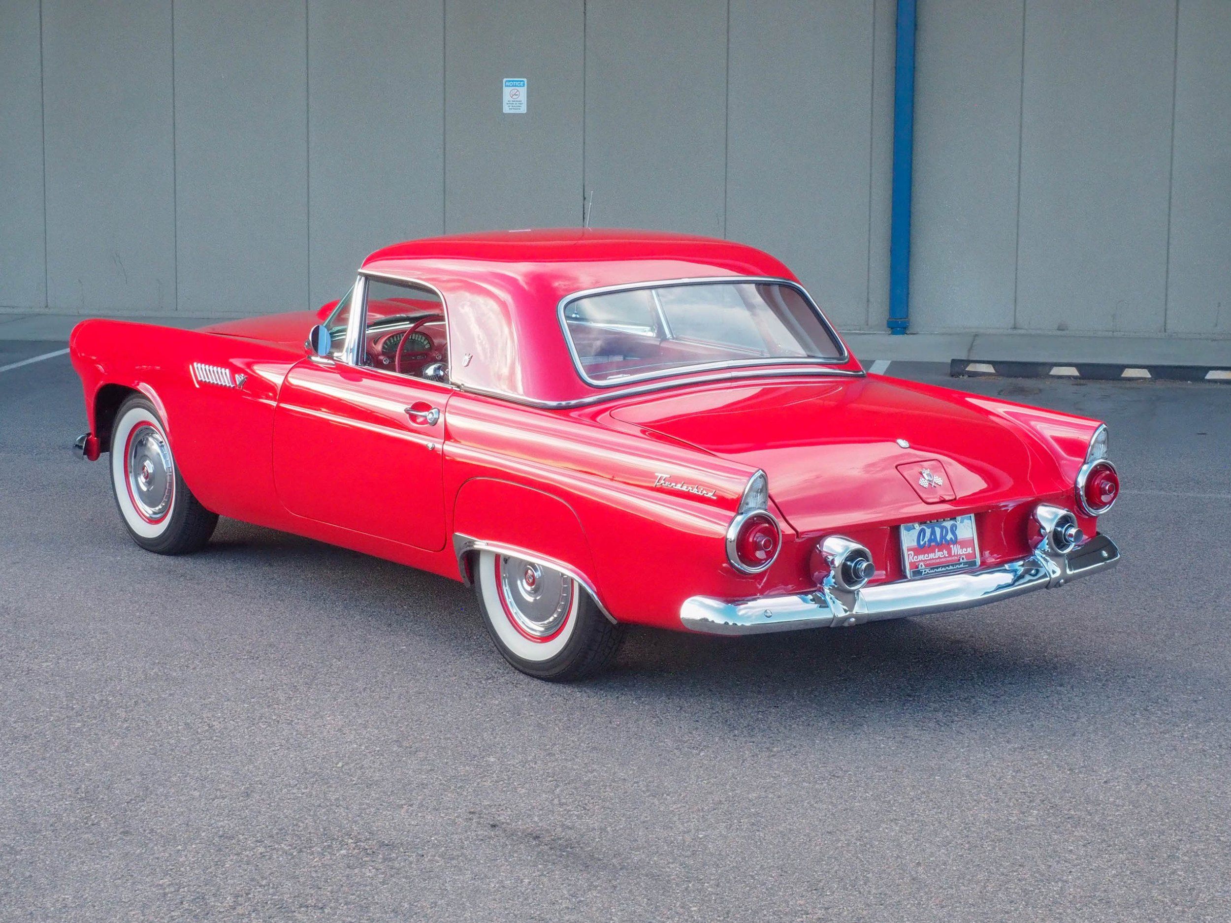 1955 Ford Thunderbird Red 