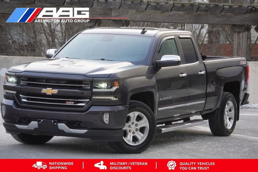2016 CHEVROLET SILVERADO 1500 DOUBL Z71 LTZ PICKUP 4D 6 1/2 FT