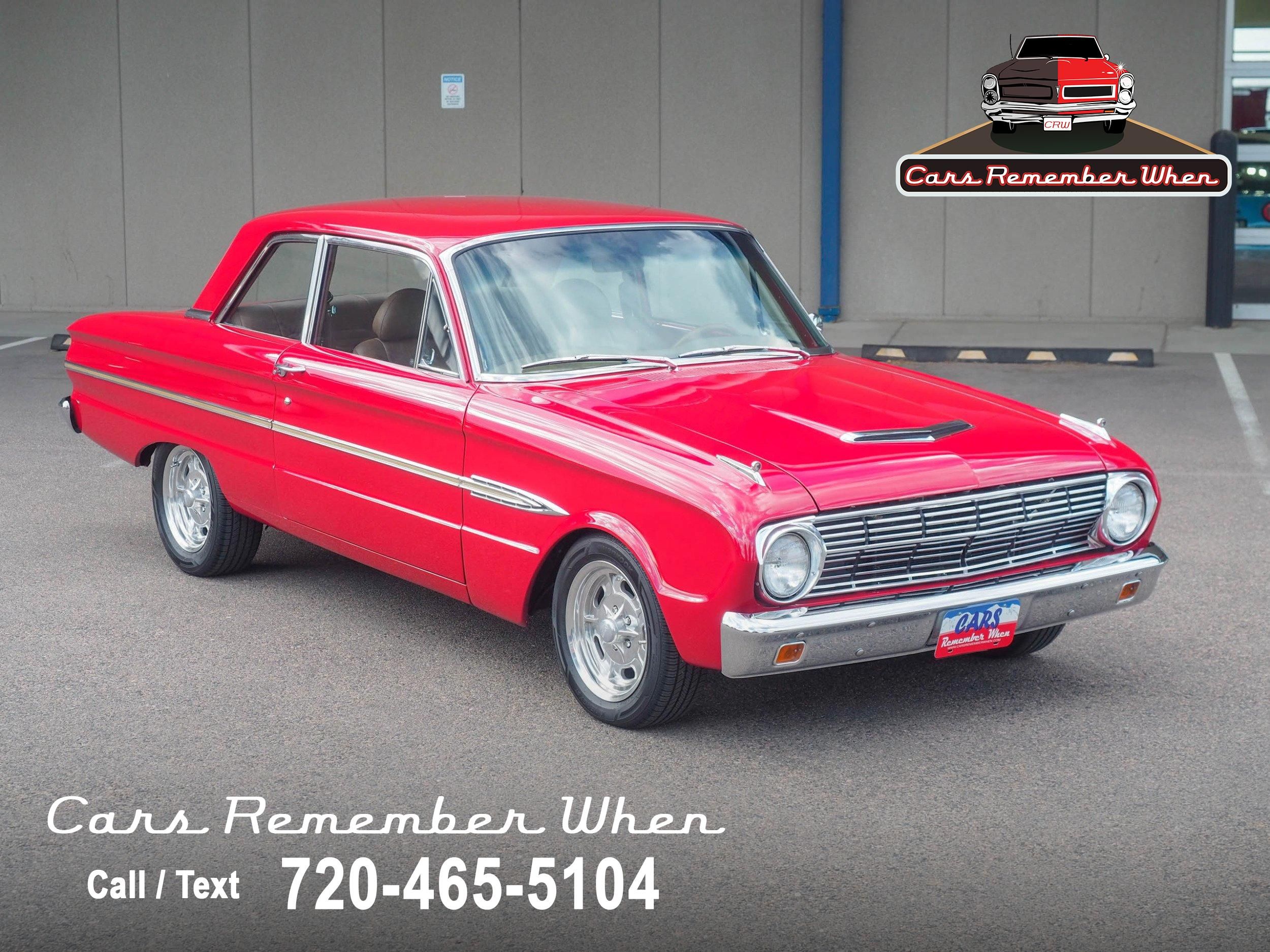 1963 Ford Falcon Red 