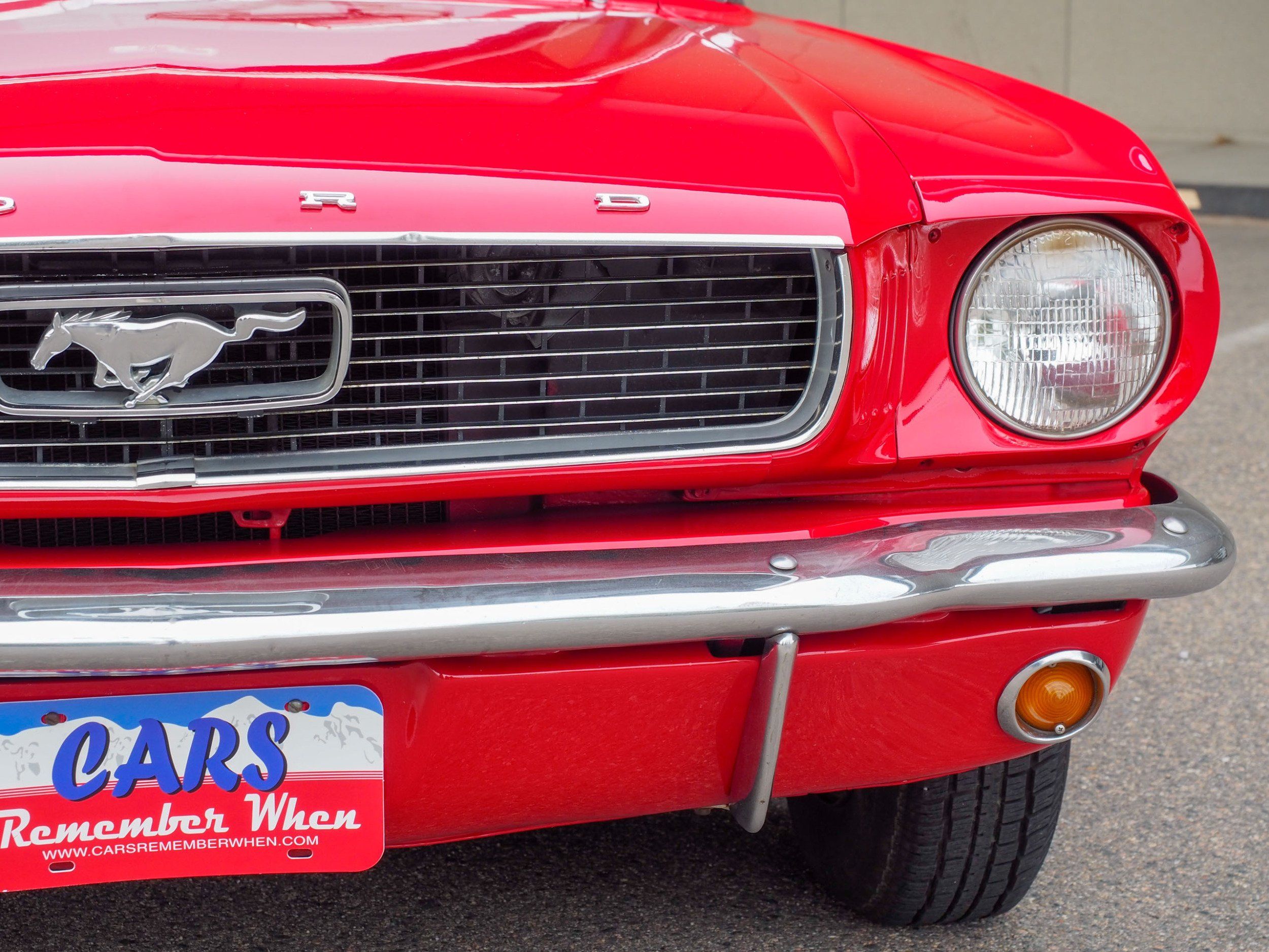 1966 Ford Mustang Red Convertible