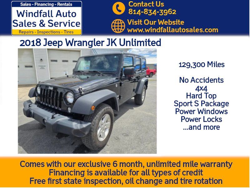 2018 Jeep Wrangler Sport S's photo