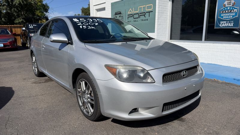 Silver 2007 Scion tC Coupe  