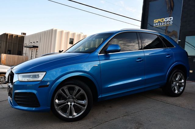 Blue 2016 Audi Q3 SUV / Crossover 6-Speed Automatic