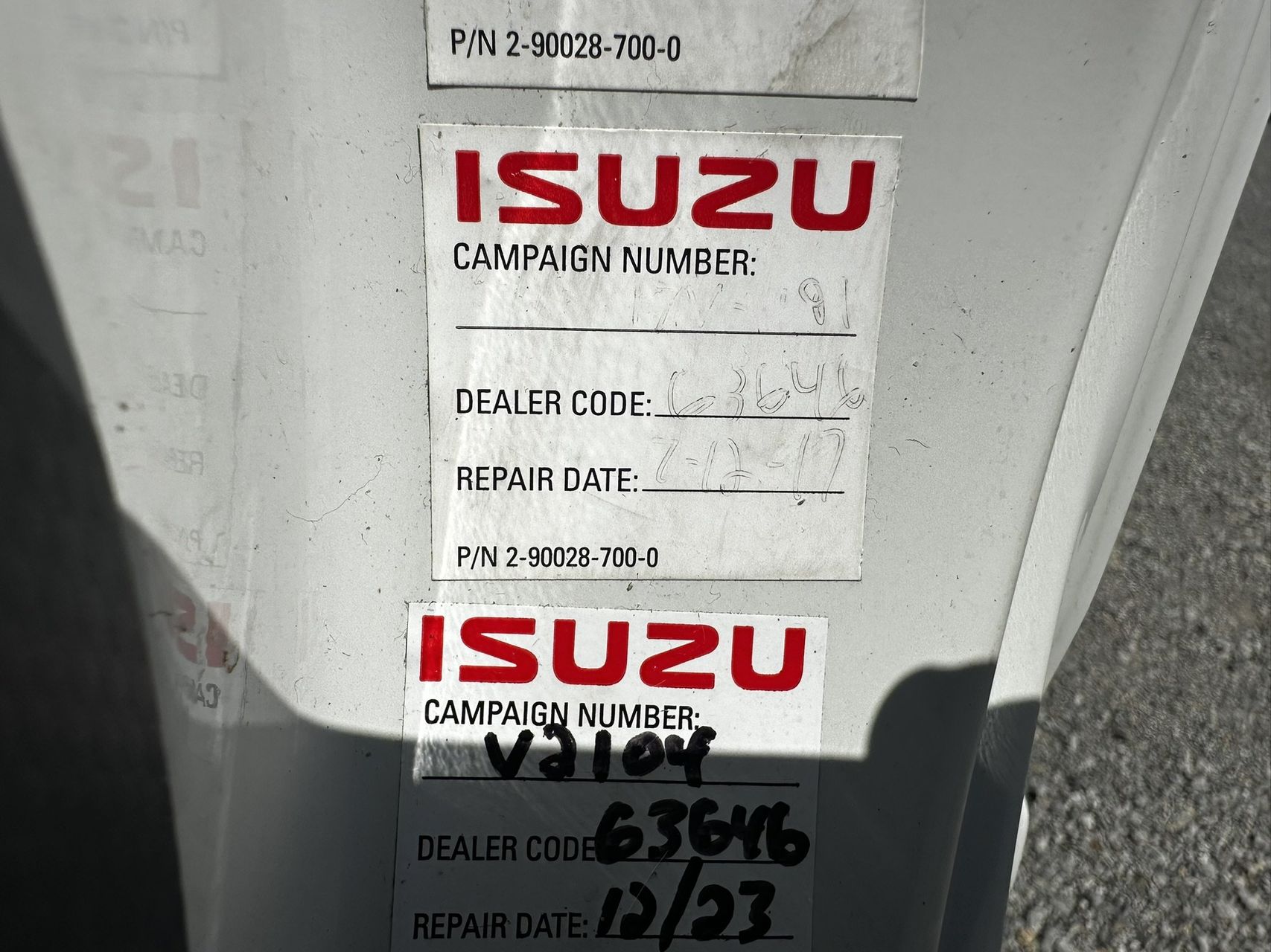 2016 Isuzu NPR 15
