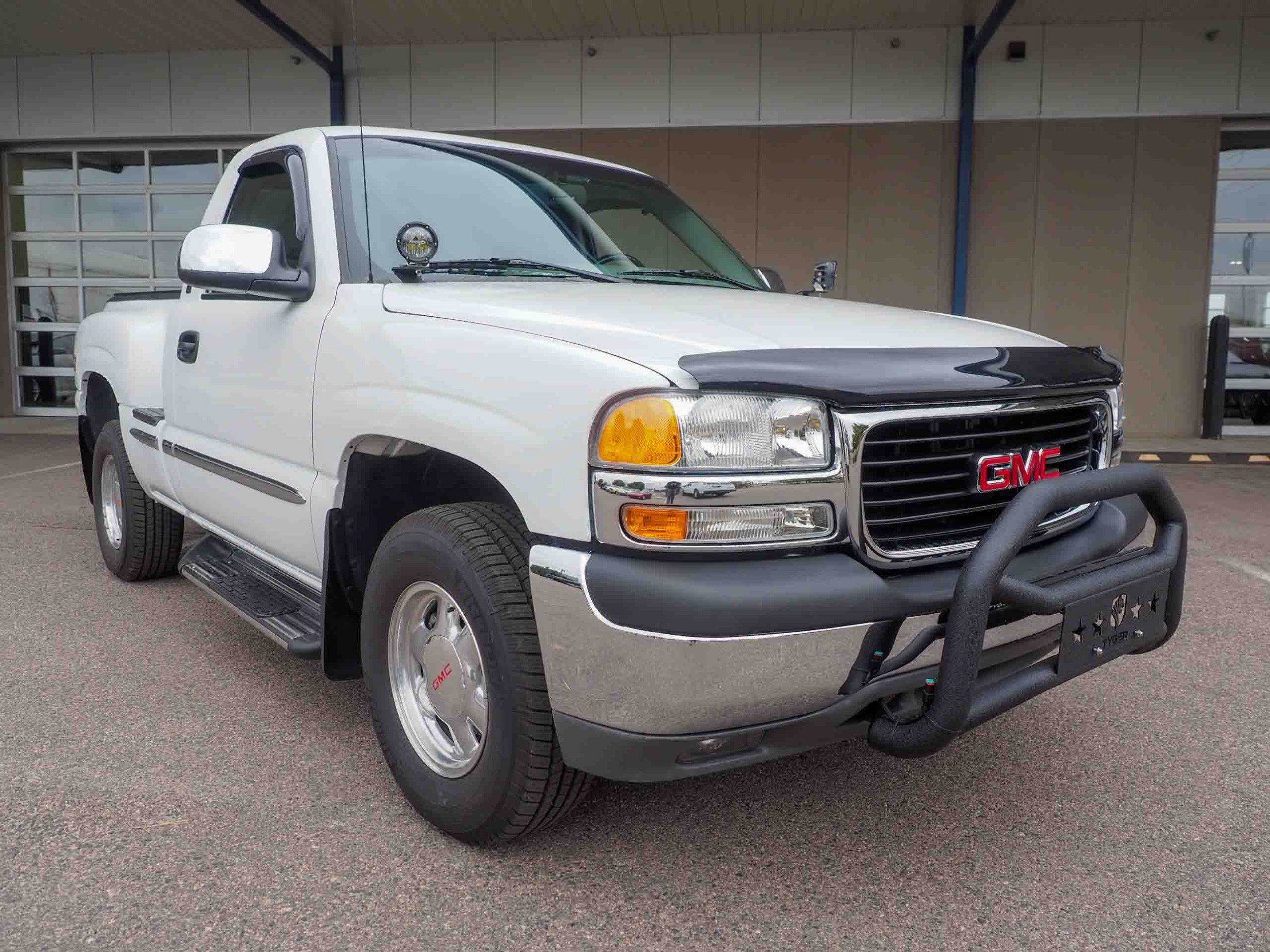 2000 GMC Sierra 1500 White SLE