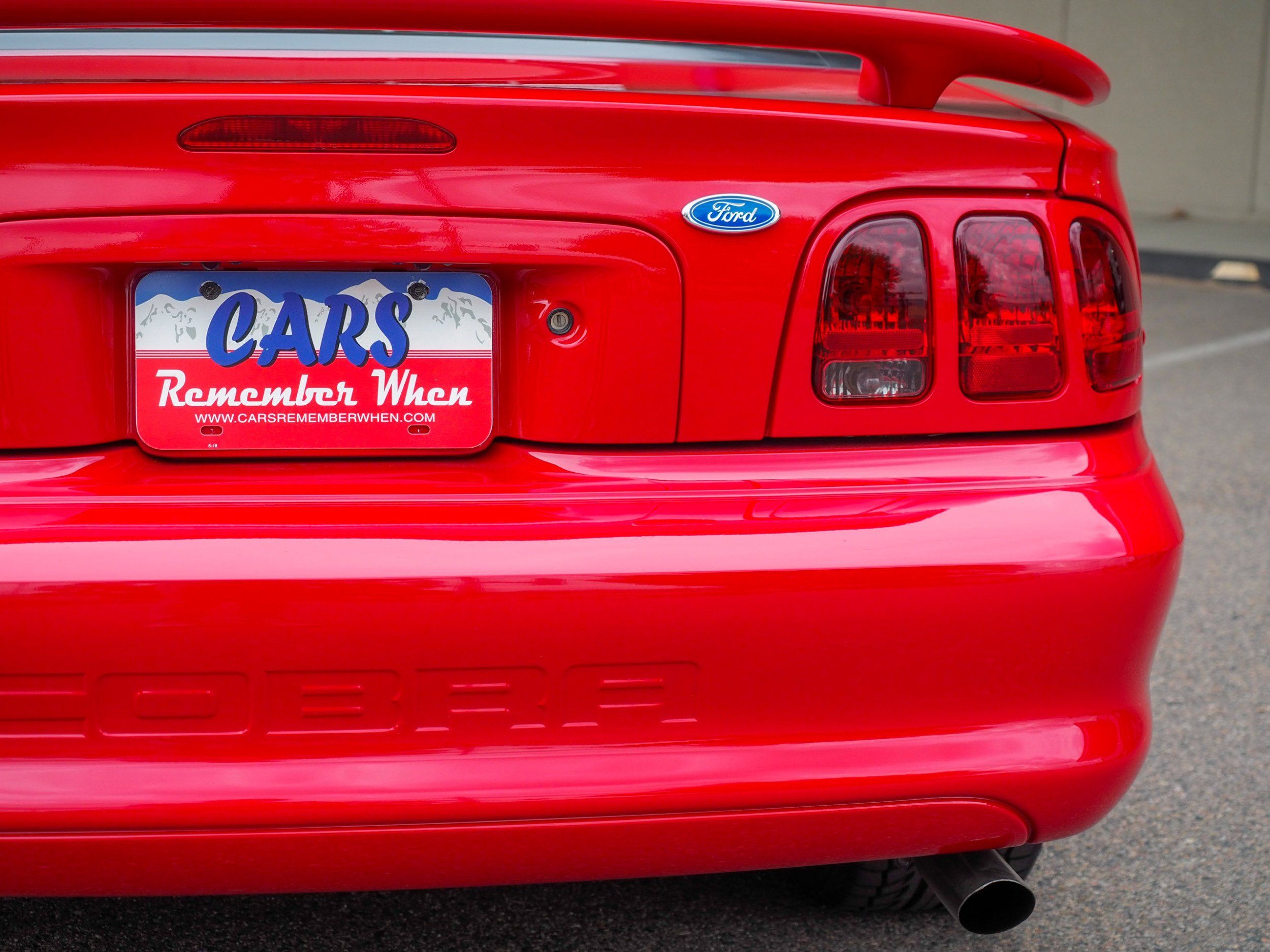 1997 Ford Mustang Red Cobra