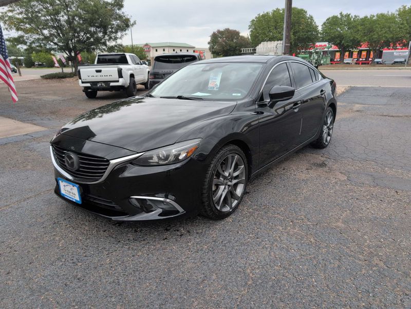 Black 2017 Mazda MAZDA6 Sedan Front-Wheel Drive 6-Speed Automatic