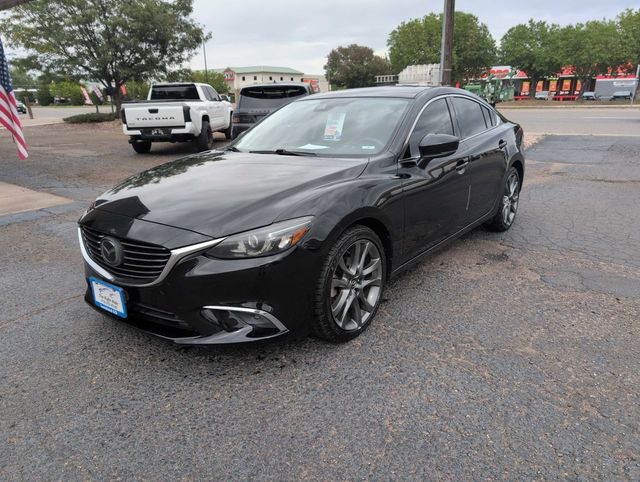 Black 2017 Mazda MAZDA6 Sedan Front-Wheel Drive 6-Speed Automatic