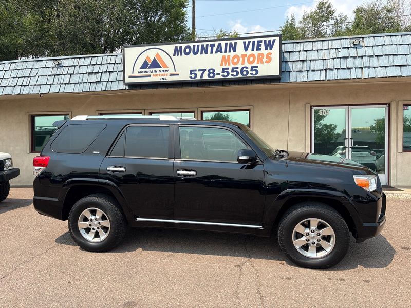 Black 2013 Toyota 4Runner SUV / Crossover All-Wheel Drive 5-Speed Automatic