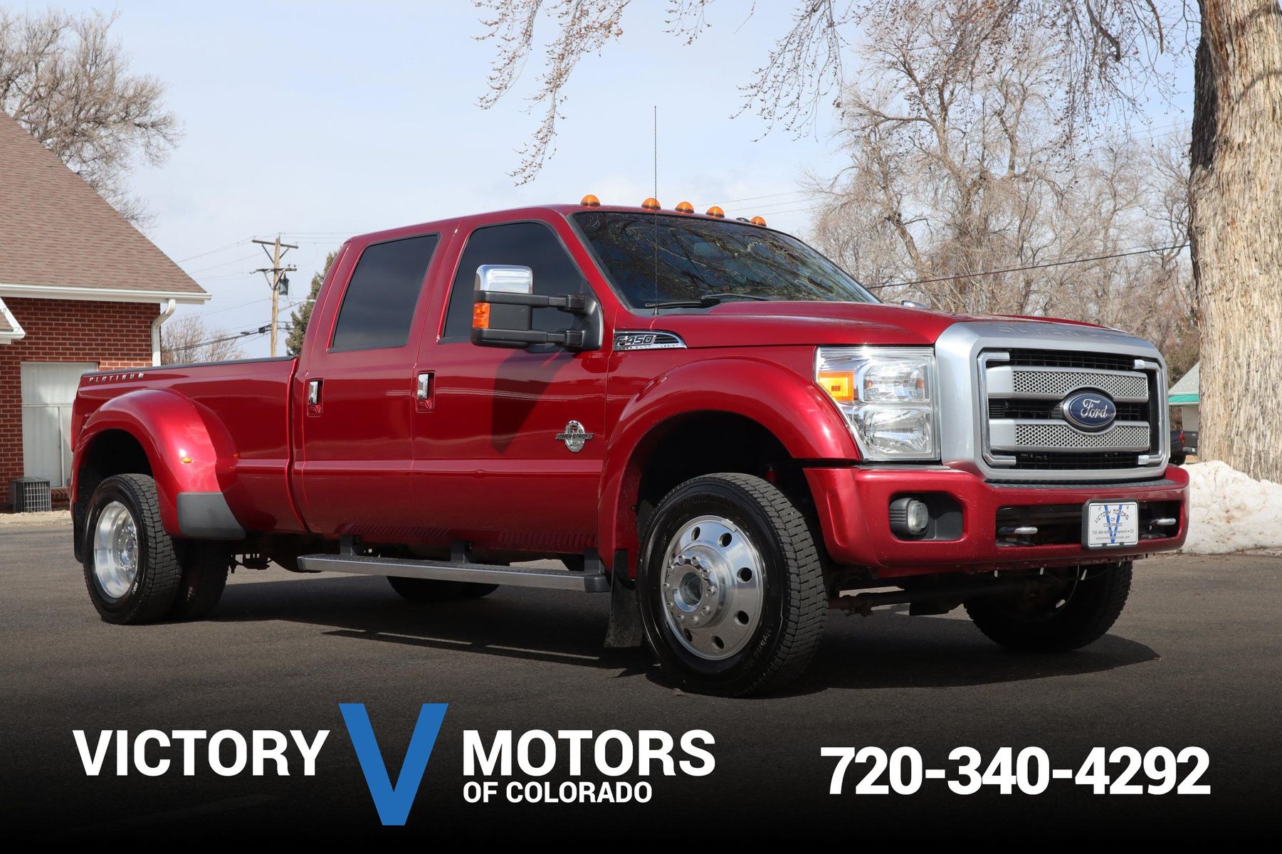 2016 Ford F 450 Super Duty Platinum Victory Motors Of Colorado