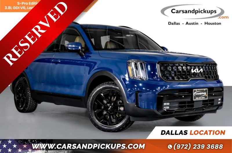 Blue 2023 Kia Telluride SUV / Crossover All-Wheel Drive 8-Speed Automatic