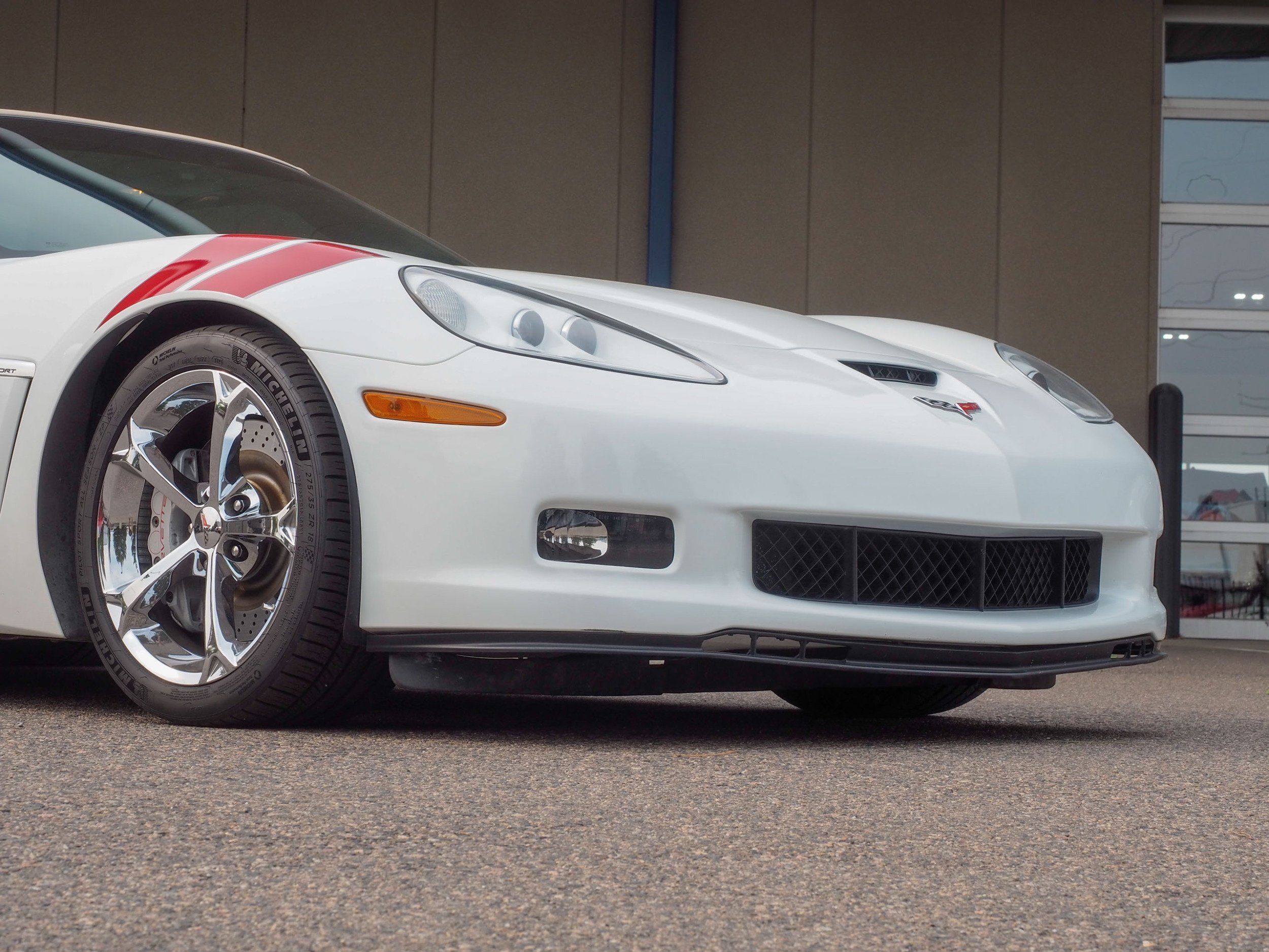 2012 Chevrolet Corvette White Grand Sport