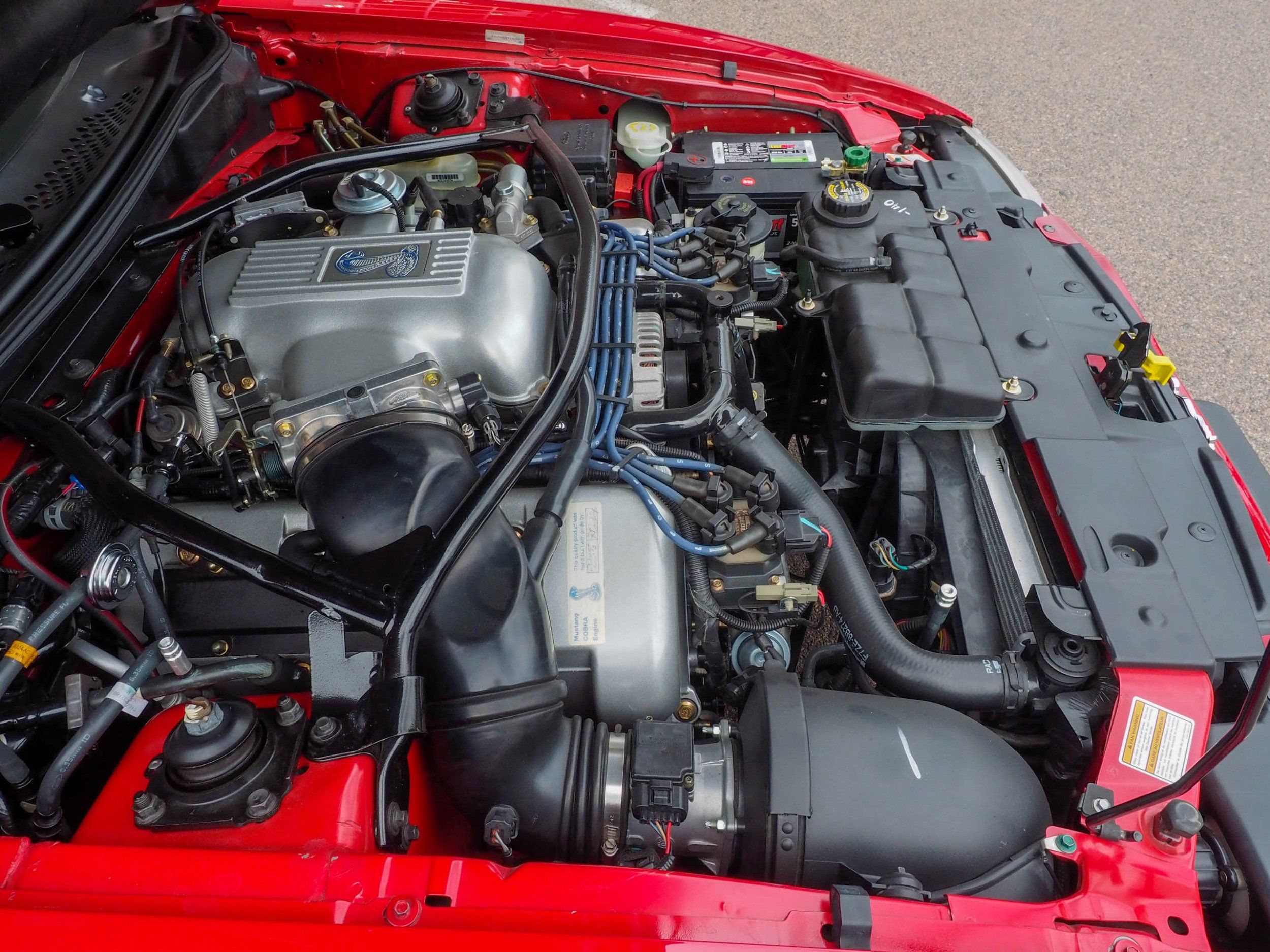 1997 Ford Mustang Red Cobra