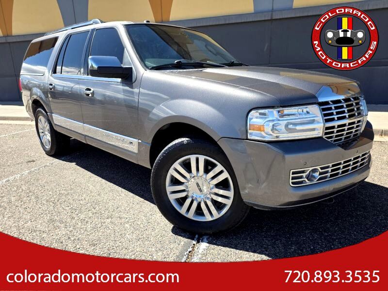 Gray 2012 Lincoln Navigator L 4WD SUV / Crossover Four-Wheel Drive 6-Speed Automatic