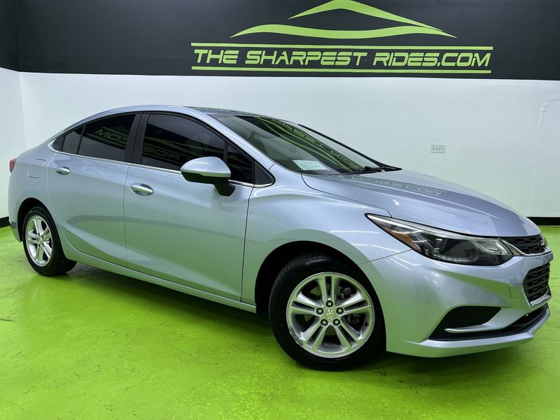 Blue 2018 Chevrolet Cruze Sedan Front-Wheel Drive Automatic