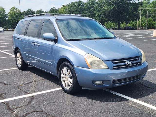 Blue 2008 Kia Sedona Minivan Front-Wheel Drive 5-Speed Automatic