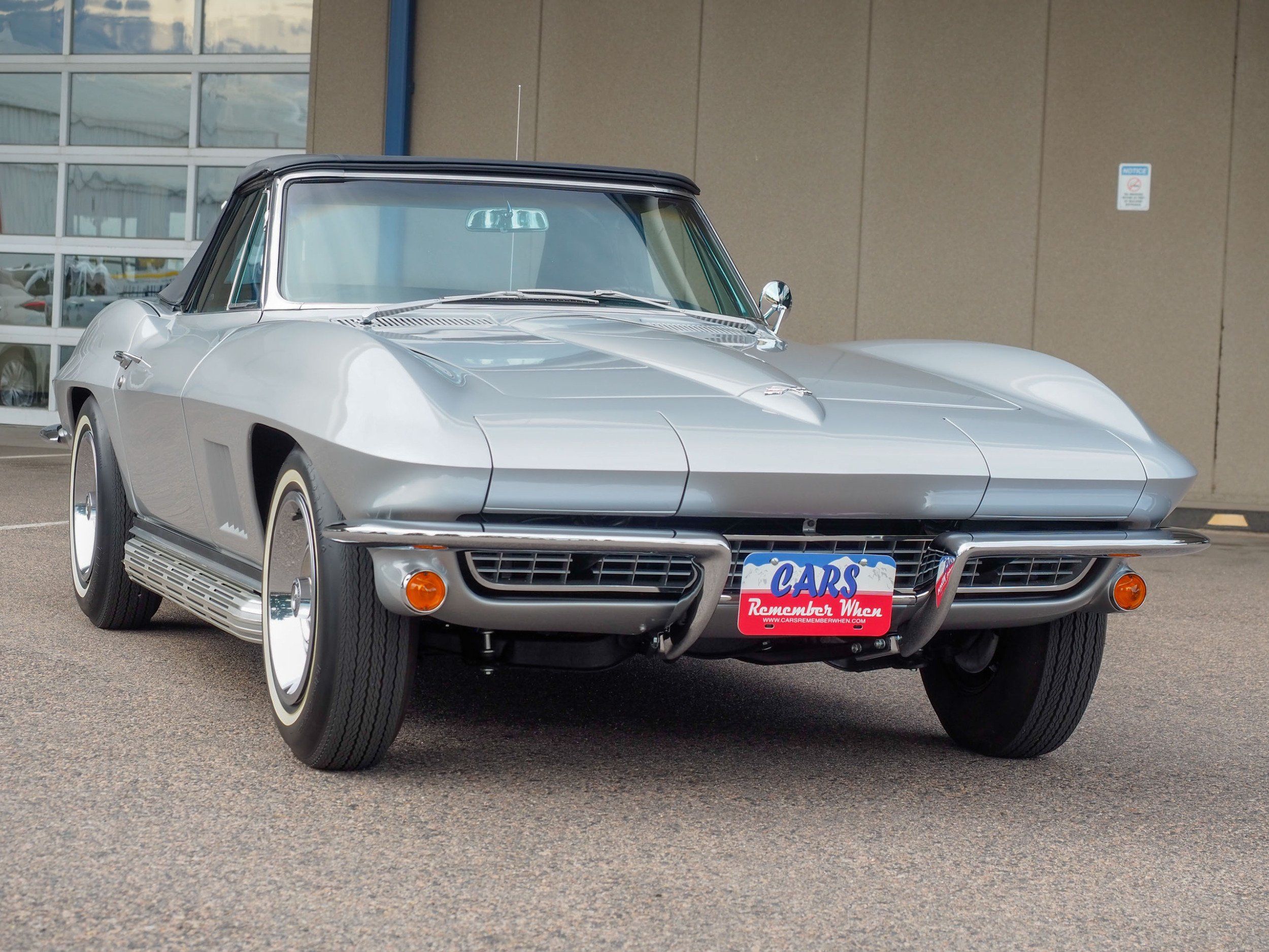 1967 Chevrolet Corvette Silver Convertible