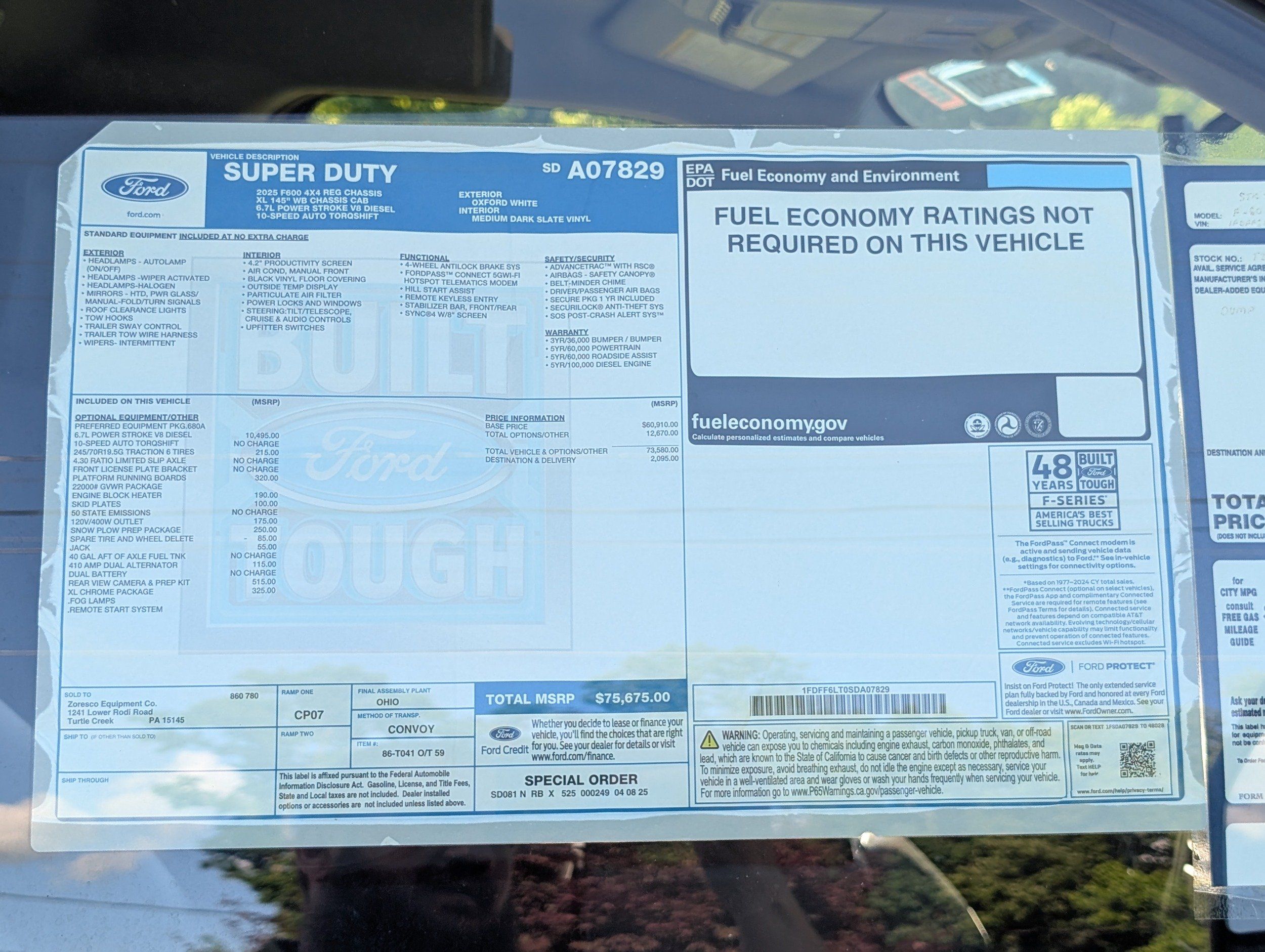 2025 Ford F-600 Super Duty Chassis Cab XL - Photo 20