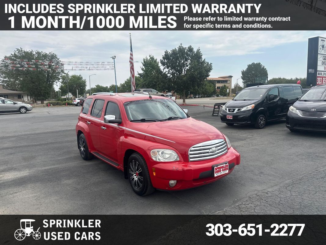 Red 2006 Chevrolet HHR Wagon Front-Wheel Drive 5-Speed Manual