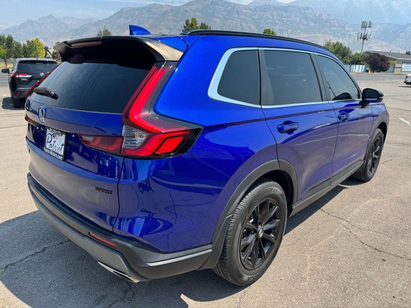 2023 Honda CR-V Hybrid Sport - Blue exterior view 5